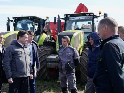 Андрей Воробьёв: в Подмосковье началась посевная, для работы в поле все готово