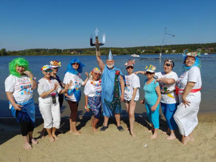 Спортивный день Нептуна в Люберцах для программы «Активное долголетие»