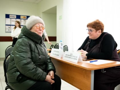 В посёлке Новосиньково состоялся выездной приём населения