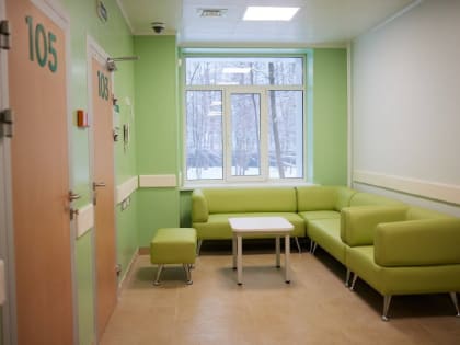 В Королёве завершается капитальный ремонт поликлиники в микрорайоне Первомайский