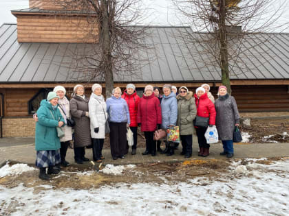 Экскурсия в храм для участников «Активного долголетия» прошла в Жуковском в преддверии 8 Марта