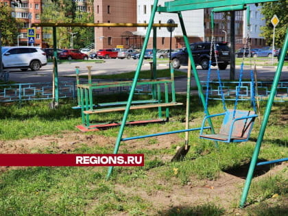 Преобразование игровых площадок в Дубне