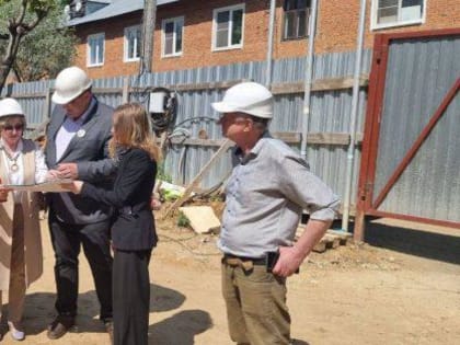 Процент готовности здания строящегося детского сада в Климовске составляет более 30 процентов