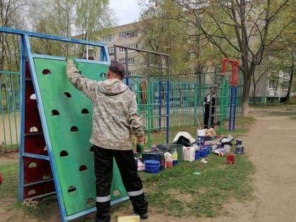 В Воскресенске продолжается месяц чистоты и благоустройства