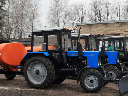 Коммунальная техника городского округа Дзержинский к работе готова