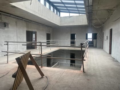 Детский сад с лифтами и горкой между этажами строят в Ленинском город-ском округе