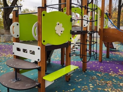 В Дубне открылась новая детская площадка