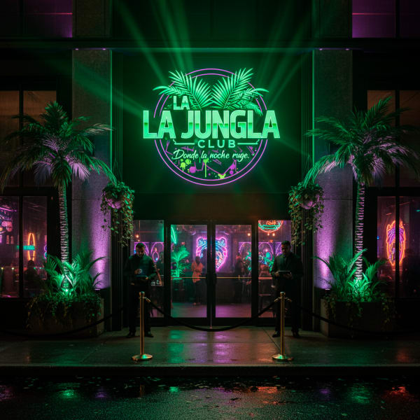 La Jungla Club — identidad visual