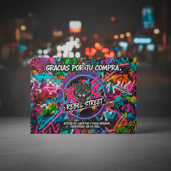 Rebel Street — Tarjeta