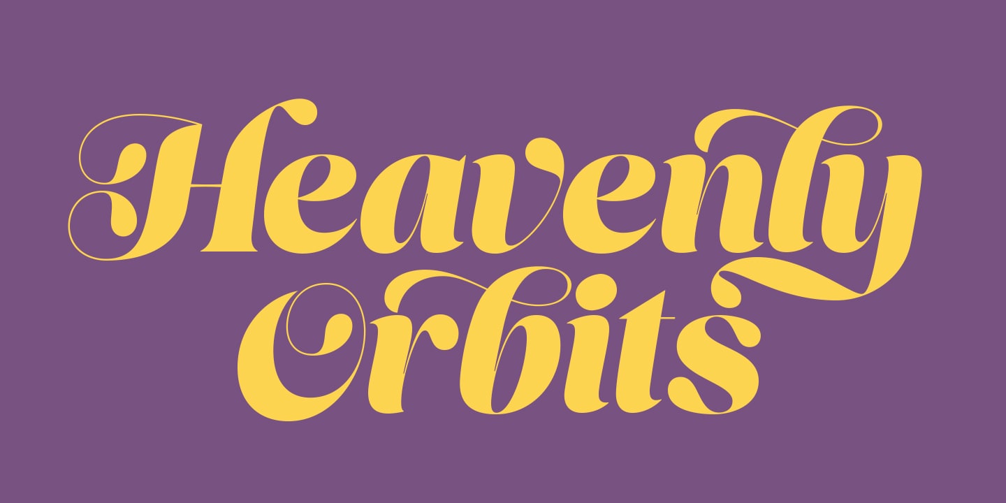 Crave Script - Heavenly Orbits image