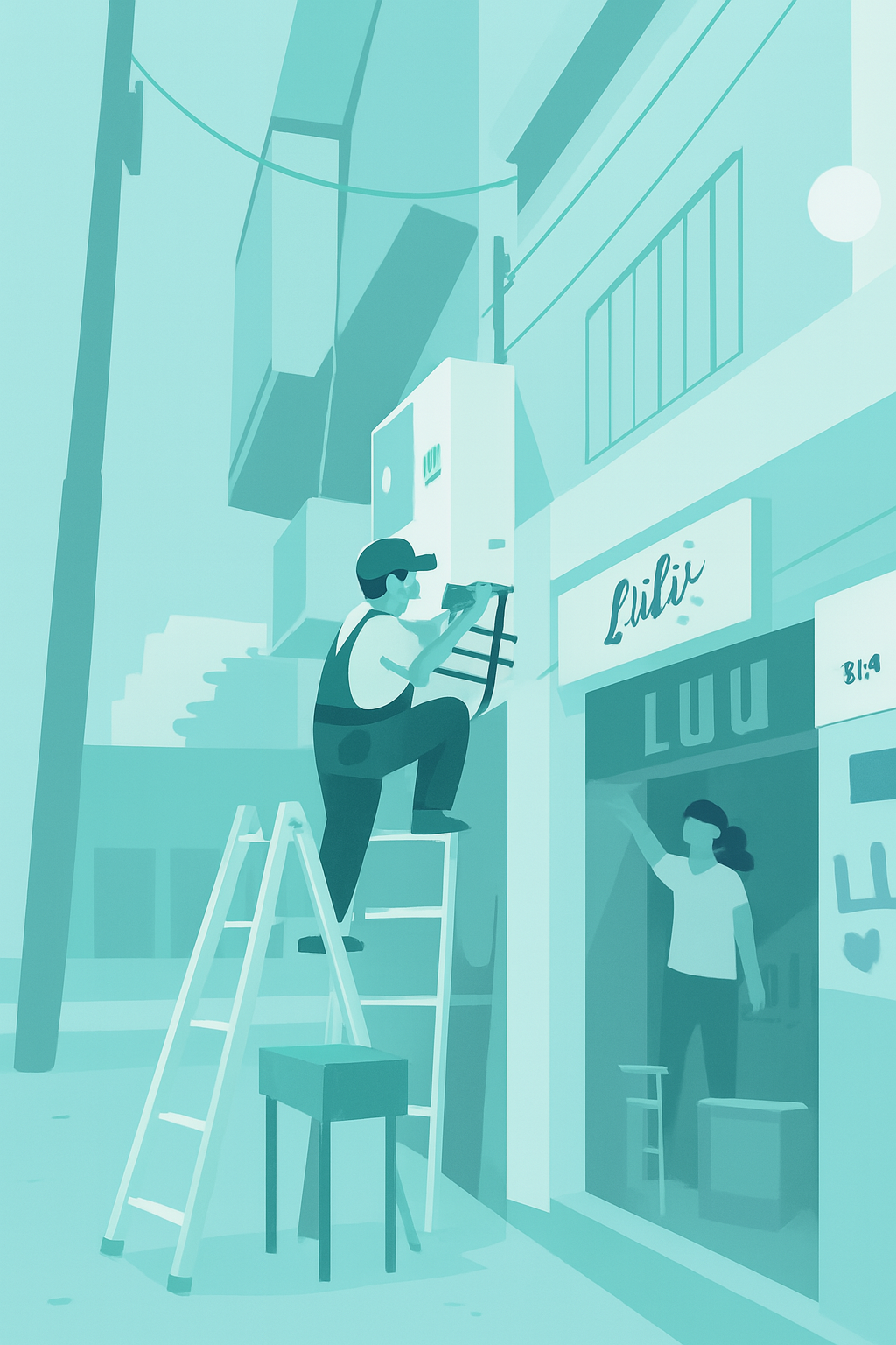 trabajando en altura