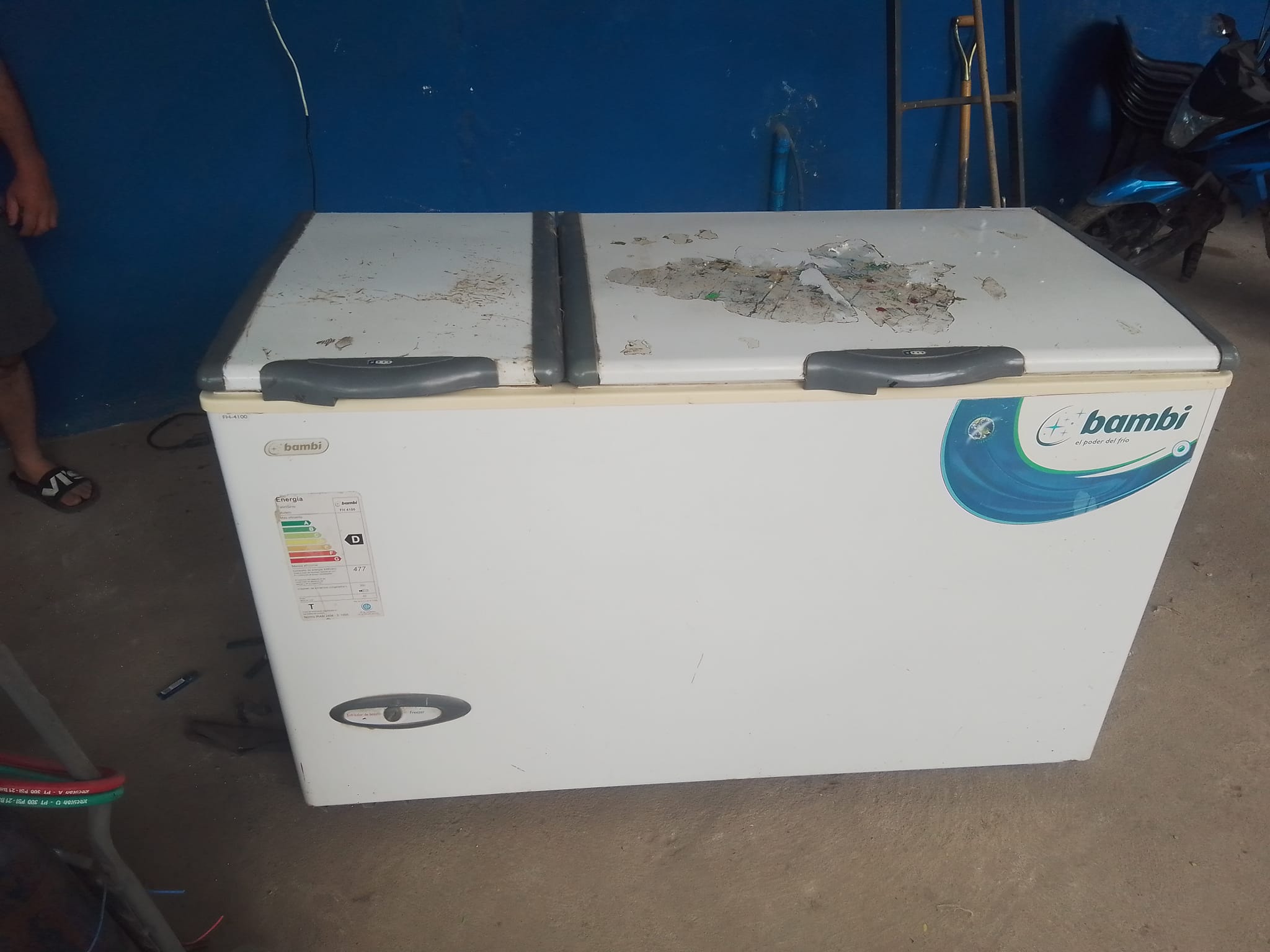 Reparación e instalación de Freezers - trabajo 1