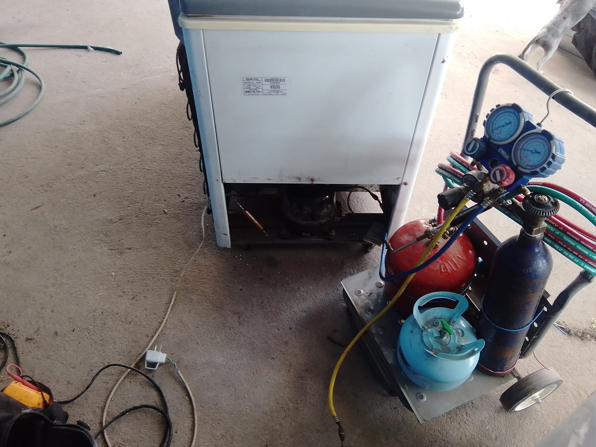 Reparación e instalación de Freezers - trabajo 2