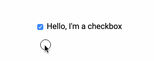 Accessible Checkbox