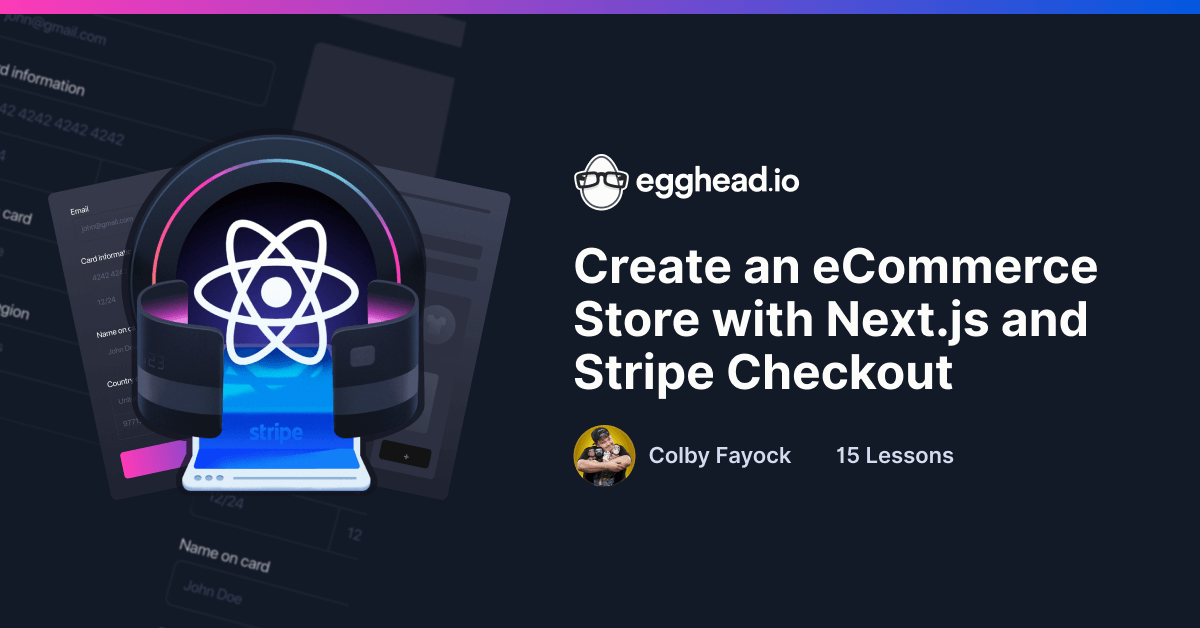 Create an eCommerce Store with Next.js and Stripe Checkout