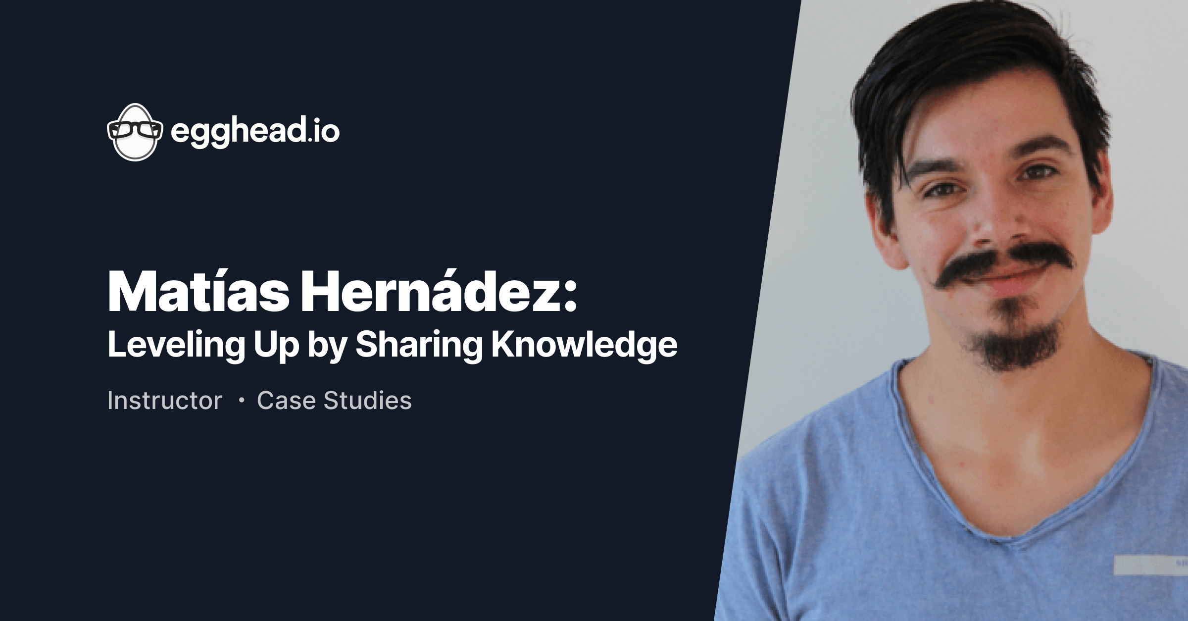 Matías Hernández: leveling up by sharing knowledge