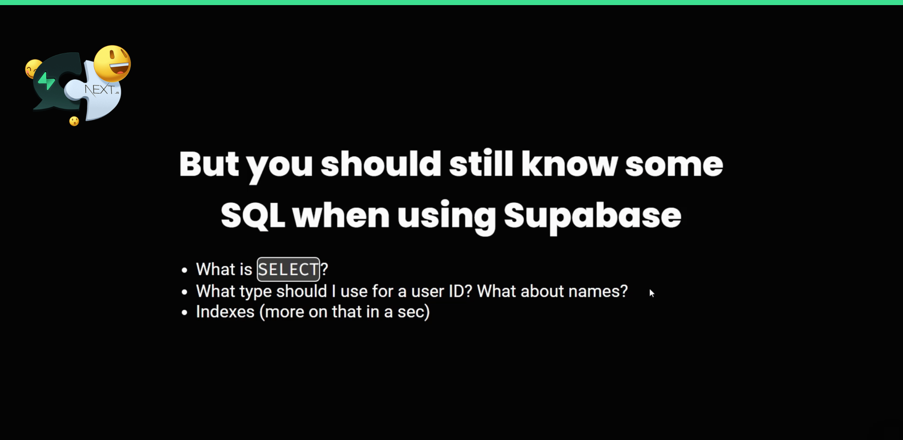 SQL for Supabase