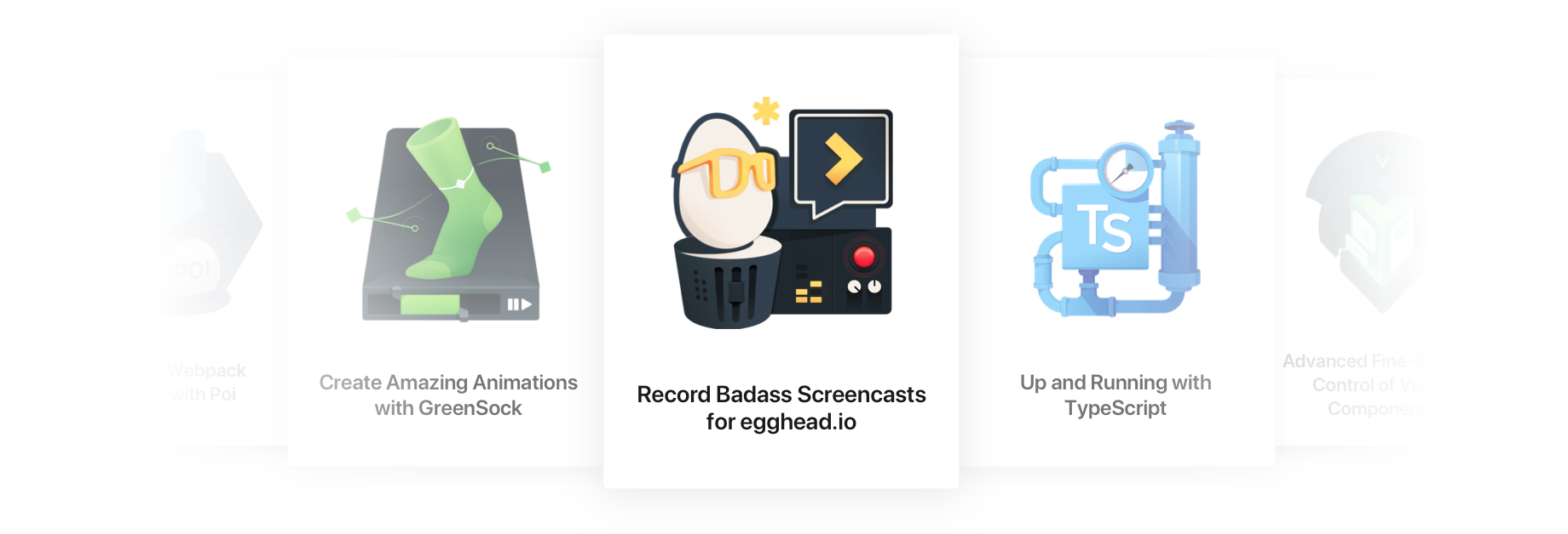 Image of the record badass screencasts course