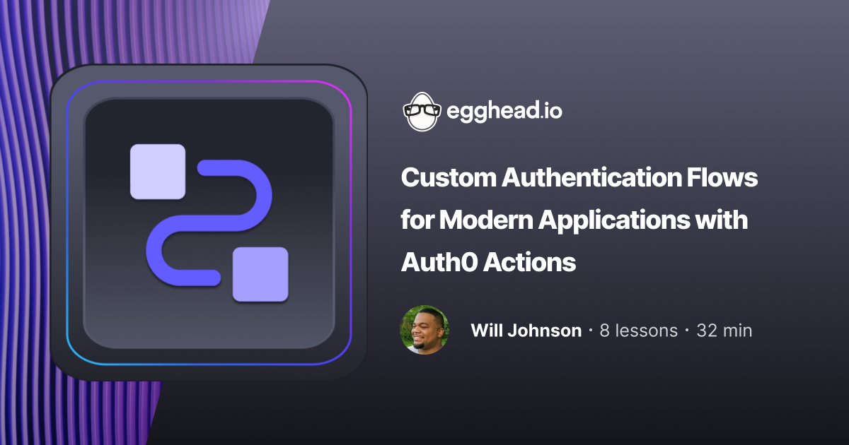 Free Course: Add Github Login to Your Web App with OAuth 2.0 from  egghead.io