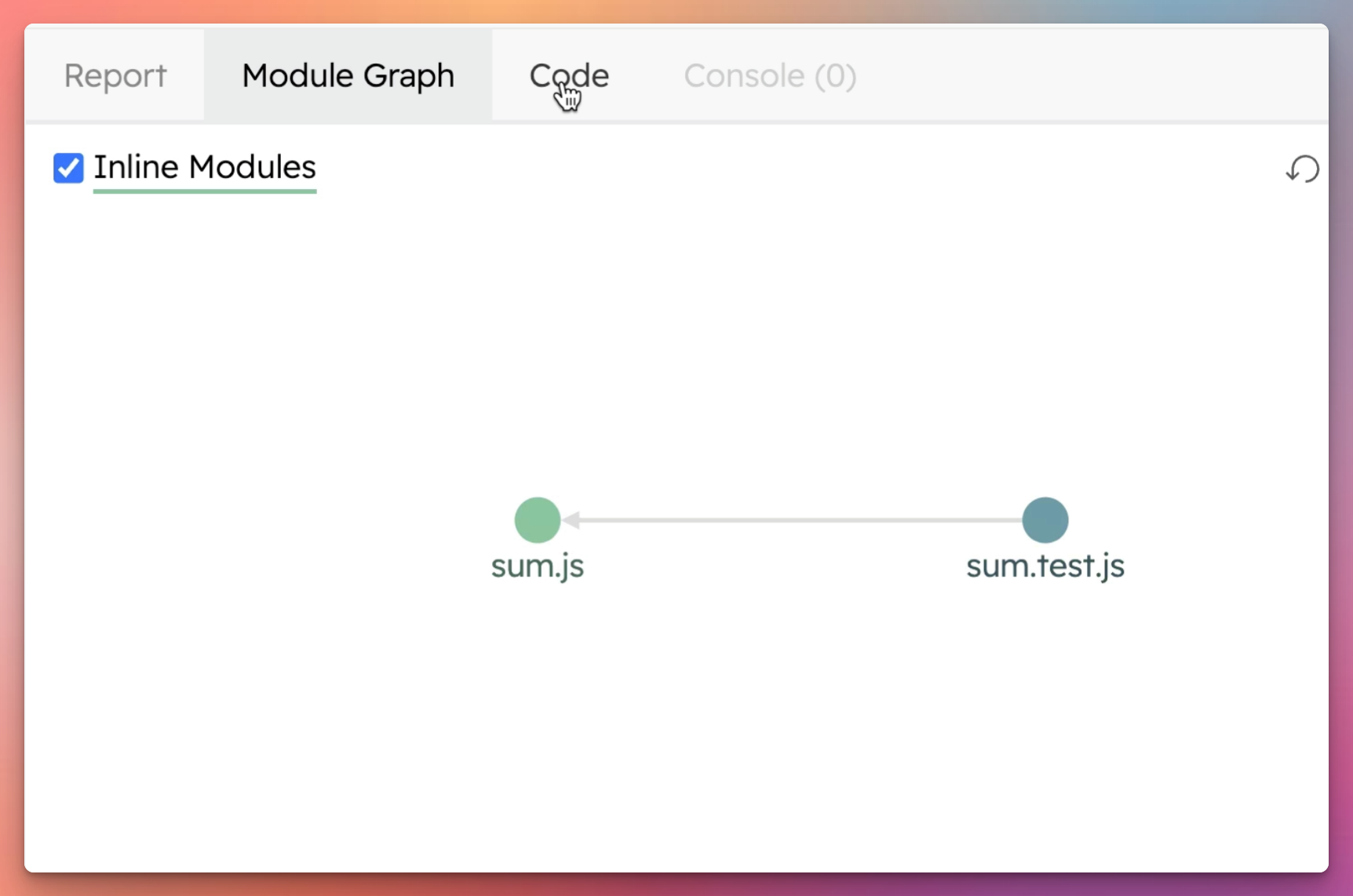 module graph