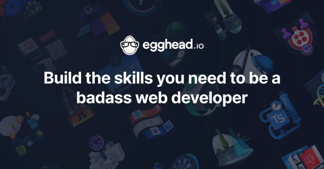 Image associated with egghead.io