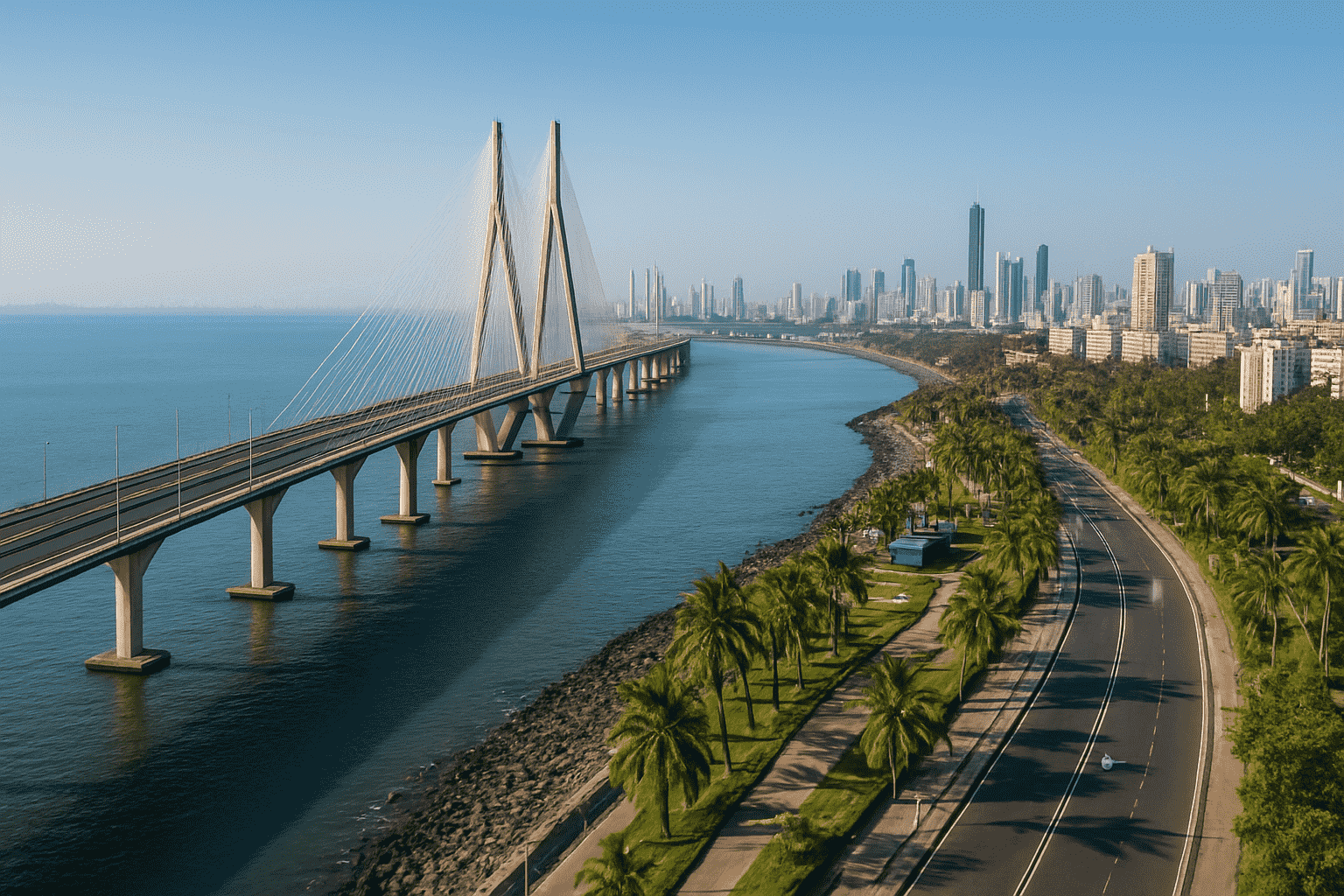 Bandra-Worli Sea Link Viewpoint