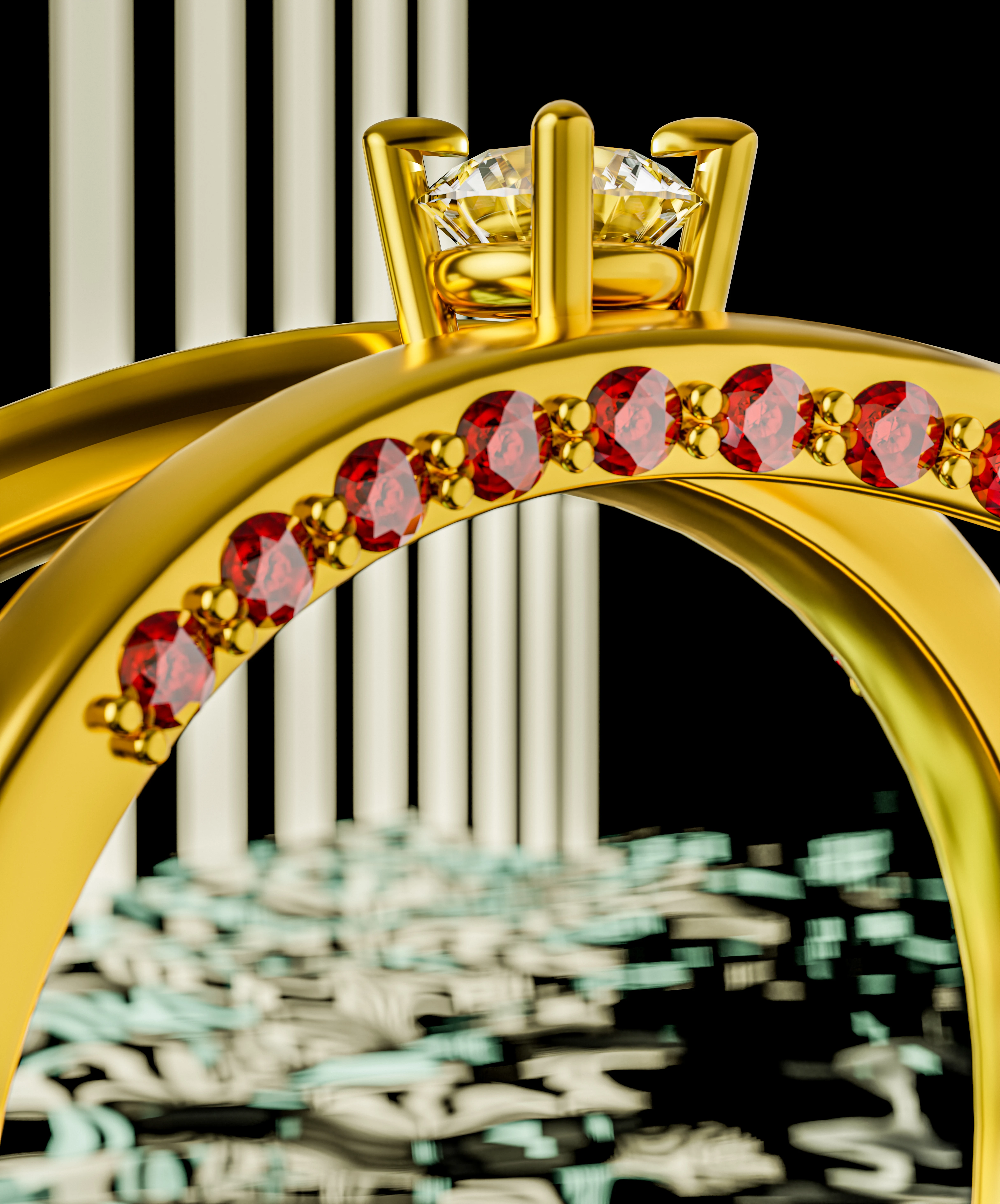 Elegant Gold Ring Design 1