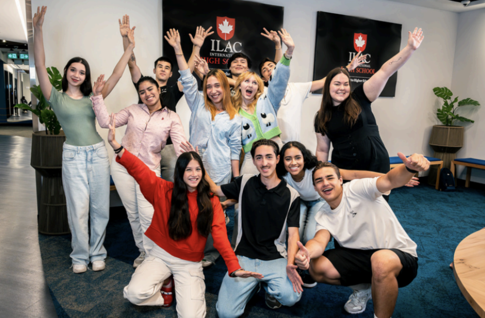 楽しそうな雰囲気（学生生活）