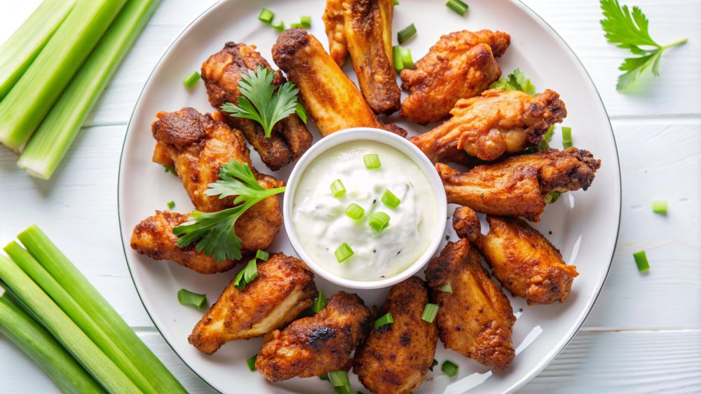 Oven-Baked Chicken Wings