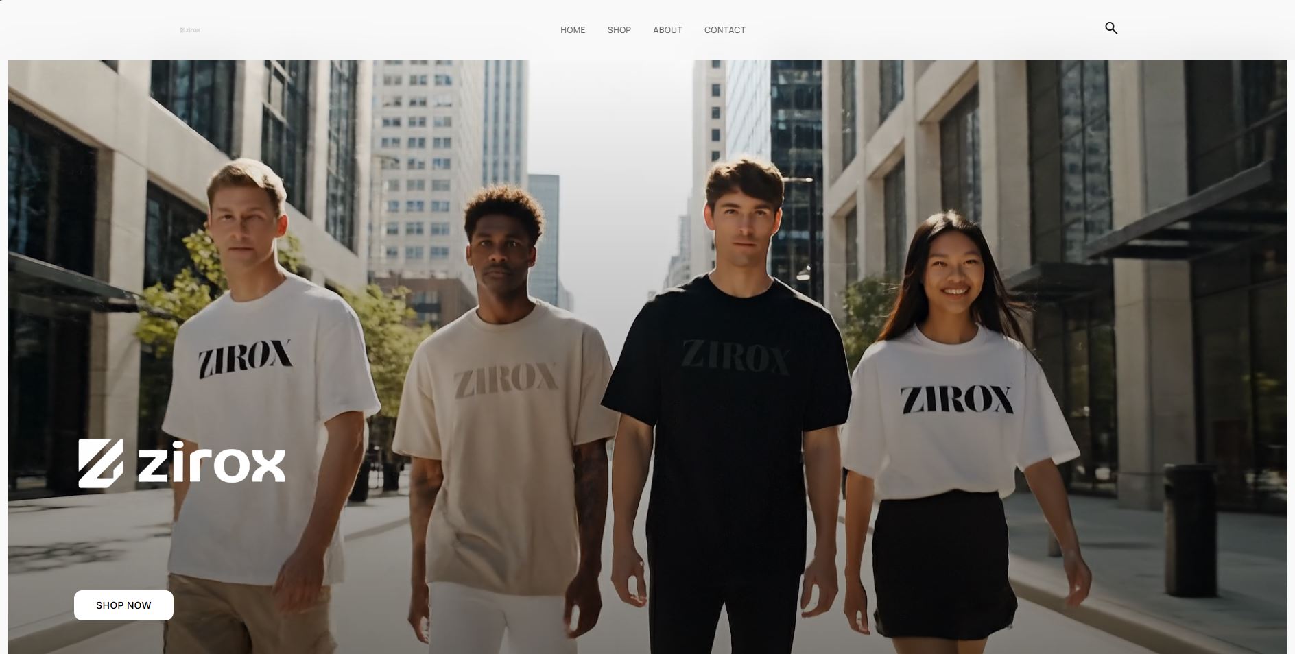 Zirox Website