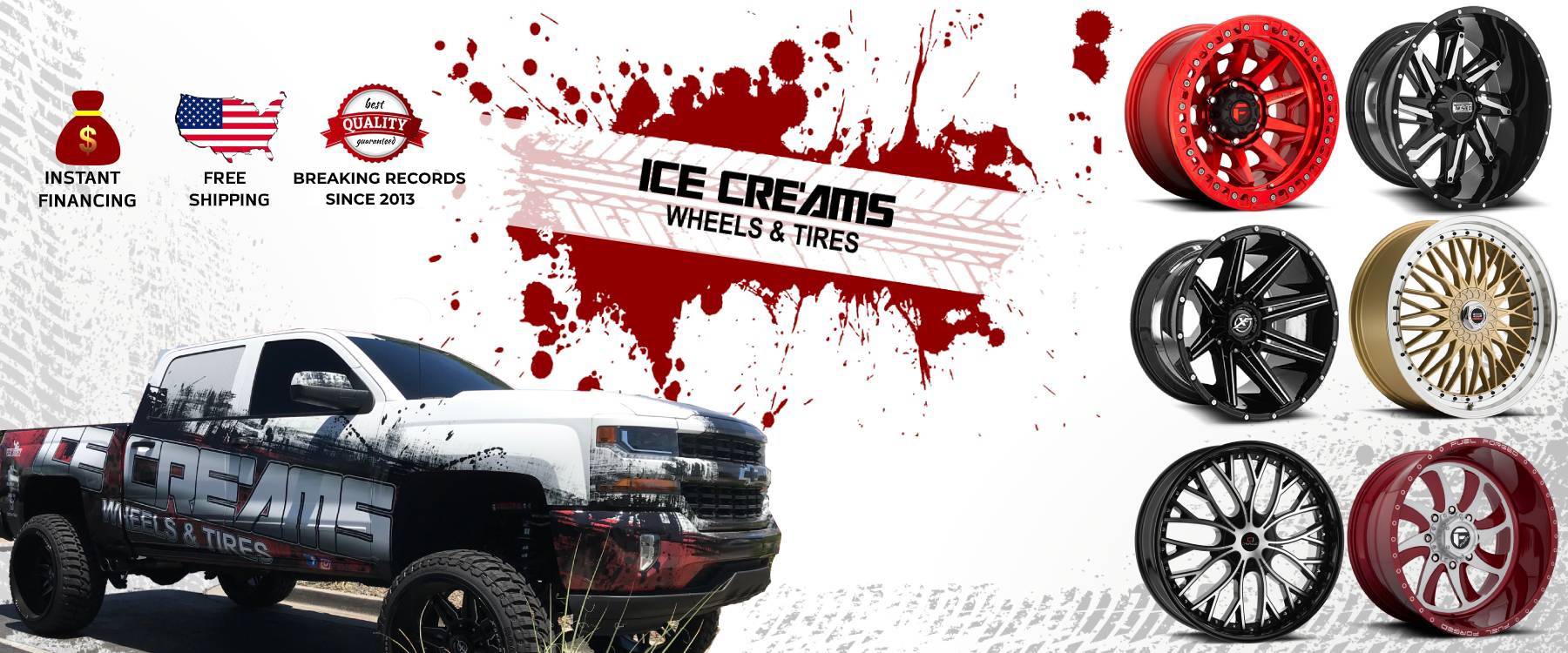 Ice Creams Wheels and Tires