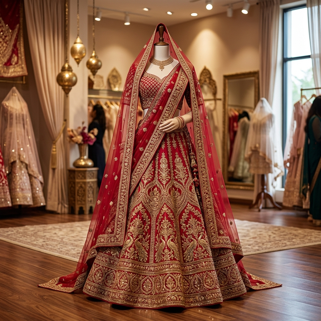 Bridal Lehenga Collection - Dress on Rent in Ichalkaranji