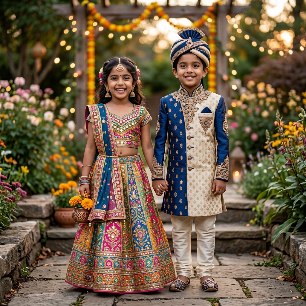 Kids Traditional Festive Wear Photoshoot