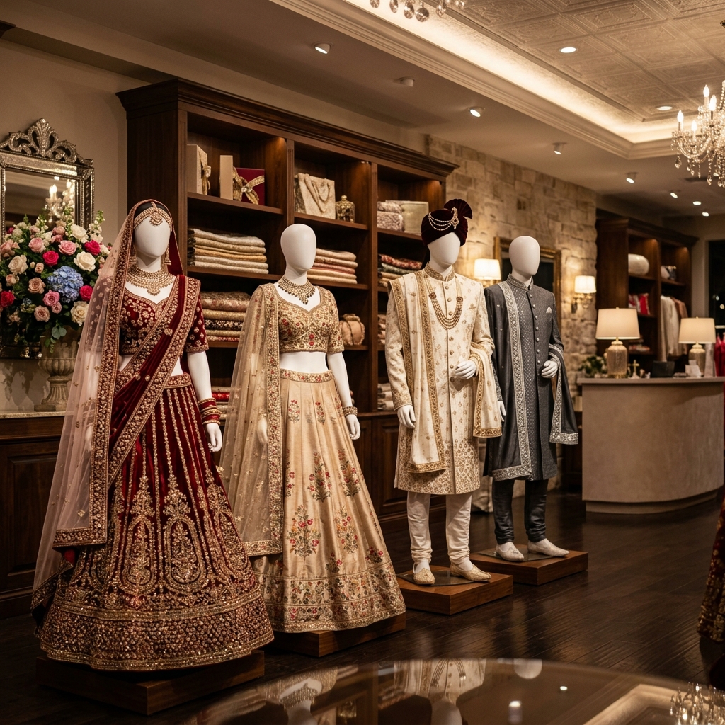 Kavya Fashion House Store Boutique Display