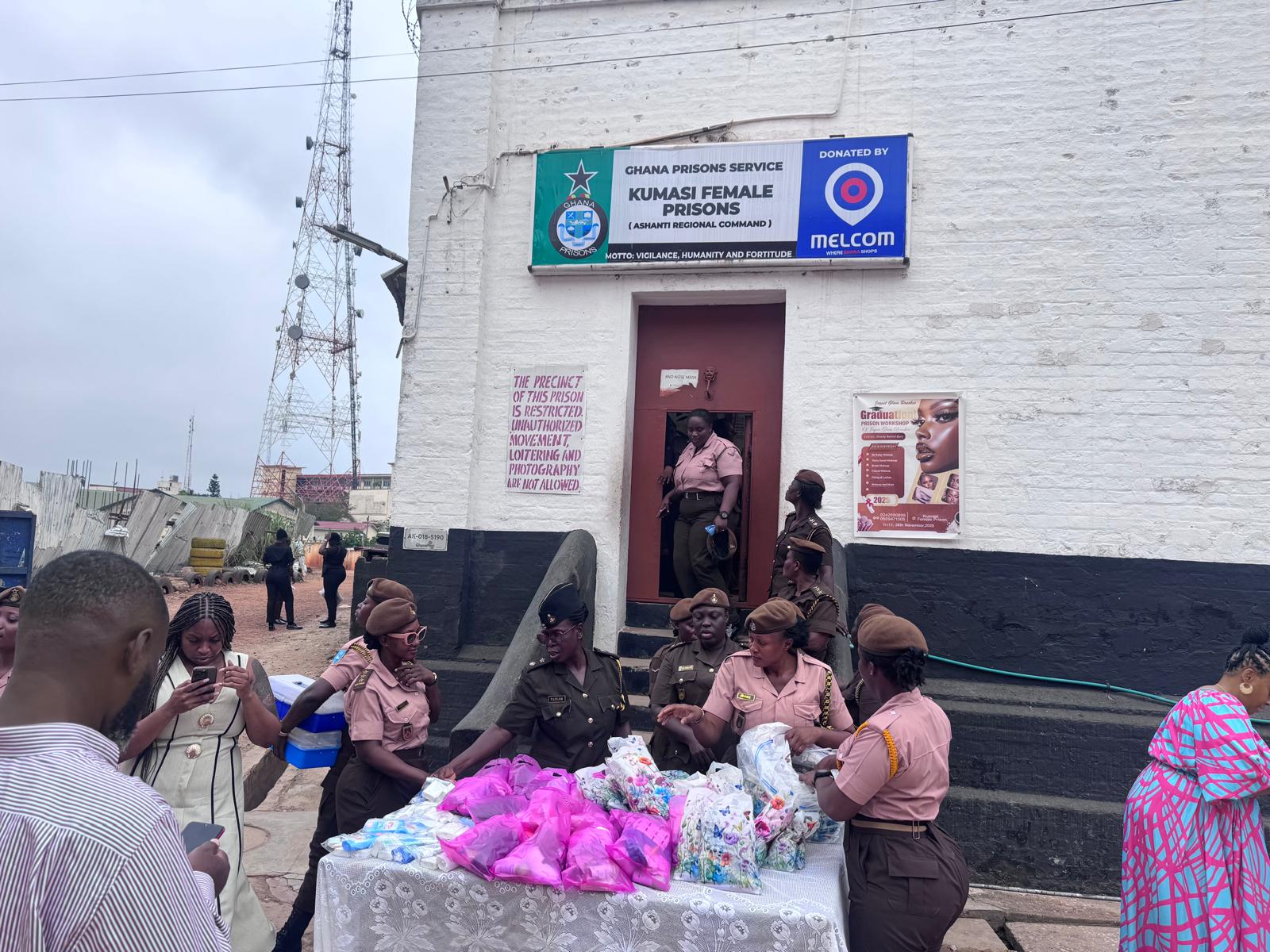 Kumasi Prison Outreach Distribution