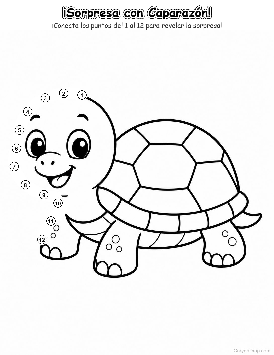 Ap Animals Connect Dots página para colorear