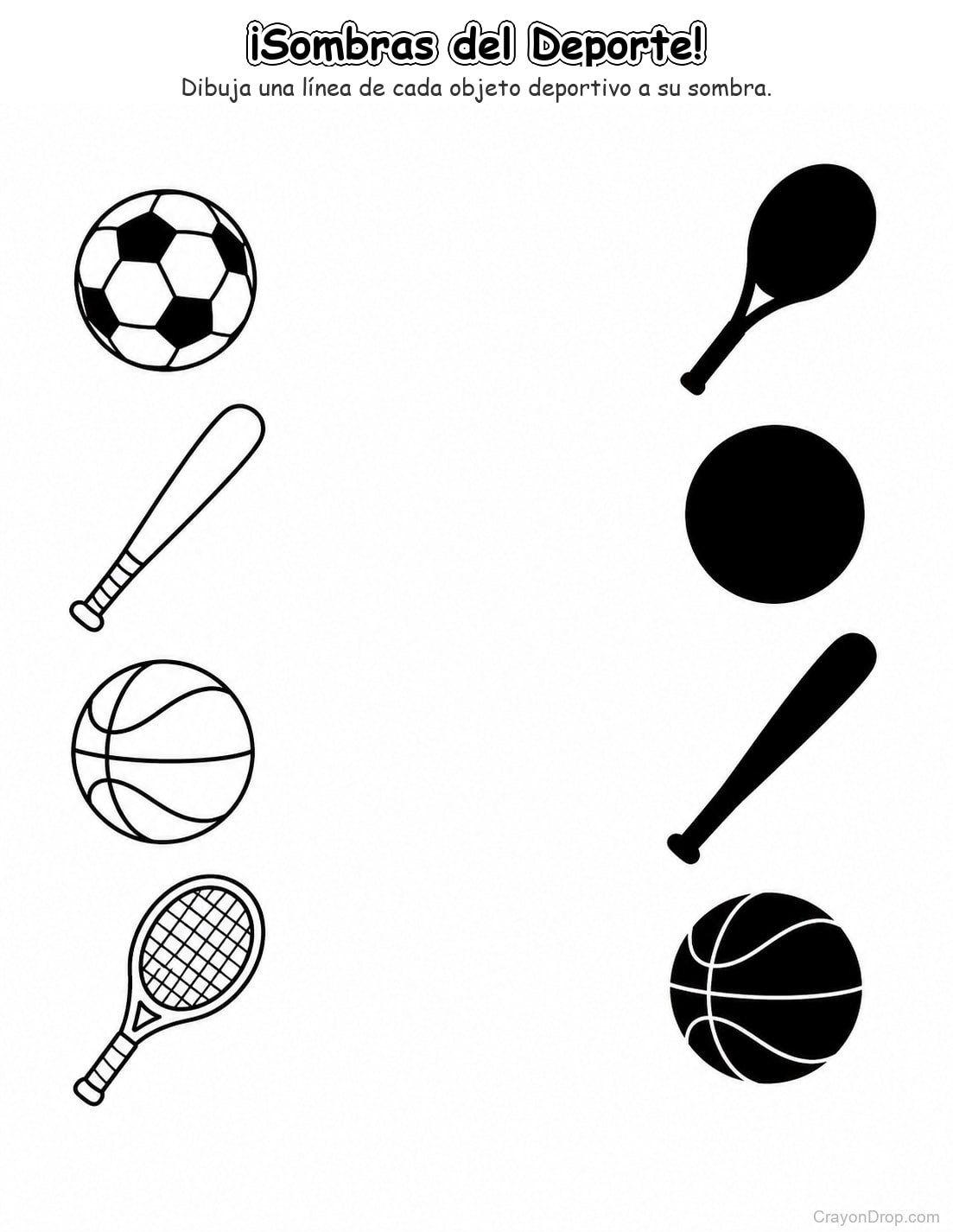 Ap Sports Shadow Match página para colorear