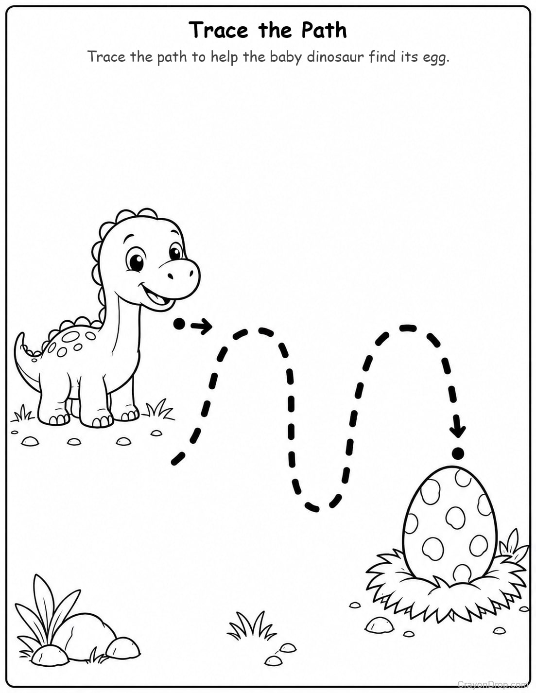 Dino - Trace the Path