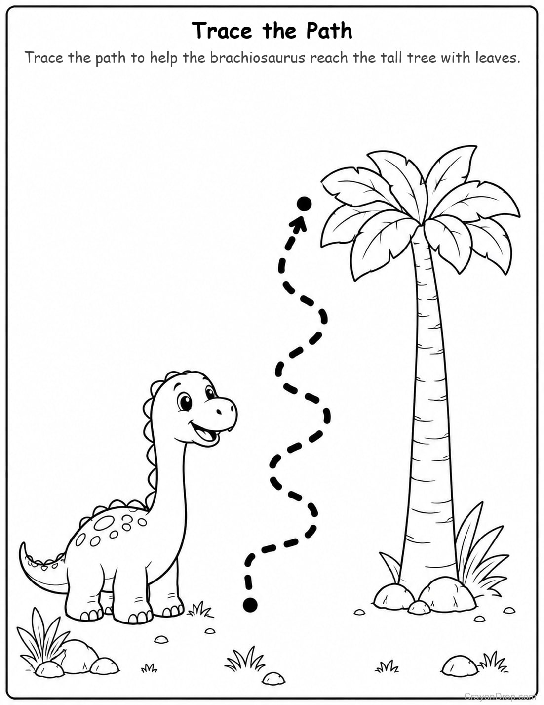 Dino - Trace the Path