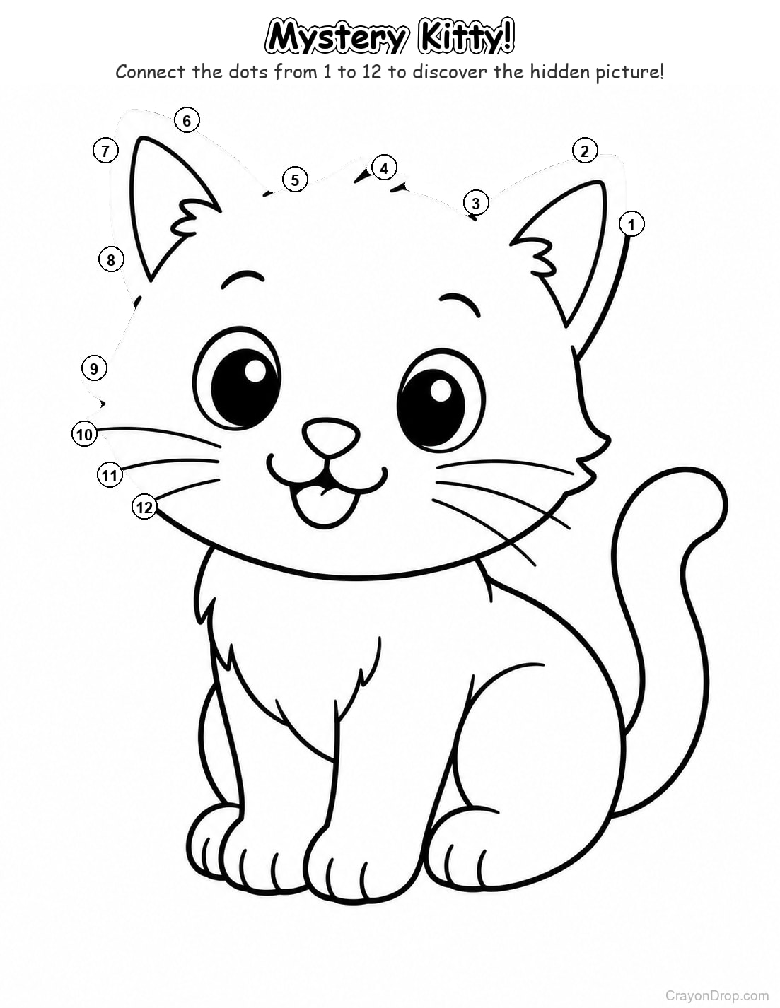 Ap Animals Connect Dots coloring page