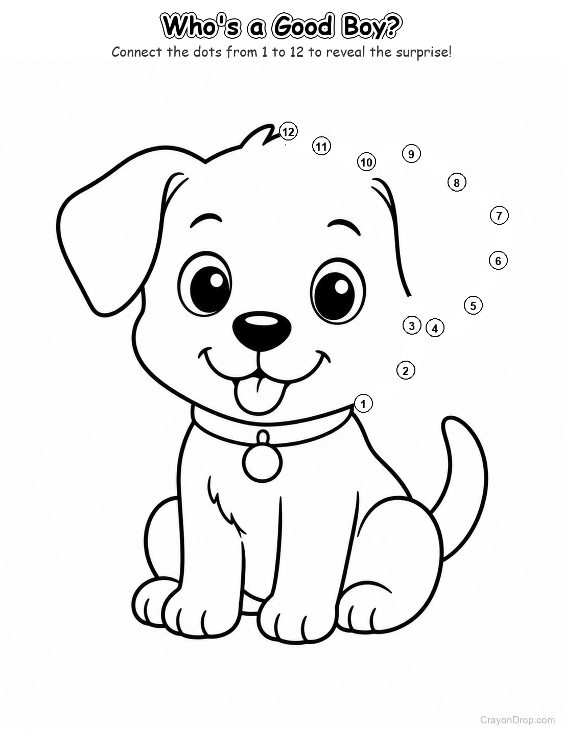 Ap Animals Connect Dots coloring page
