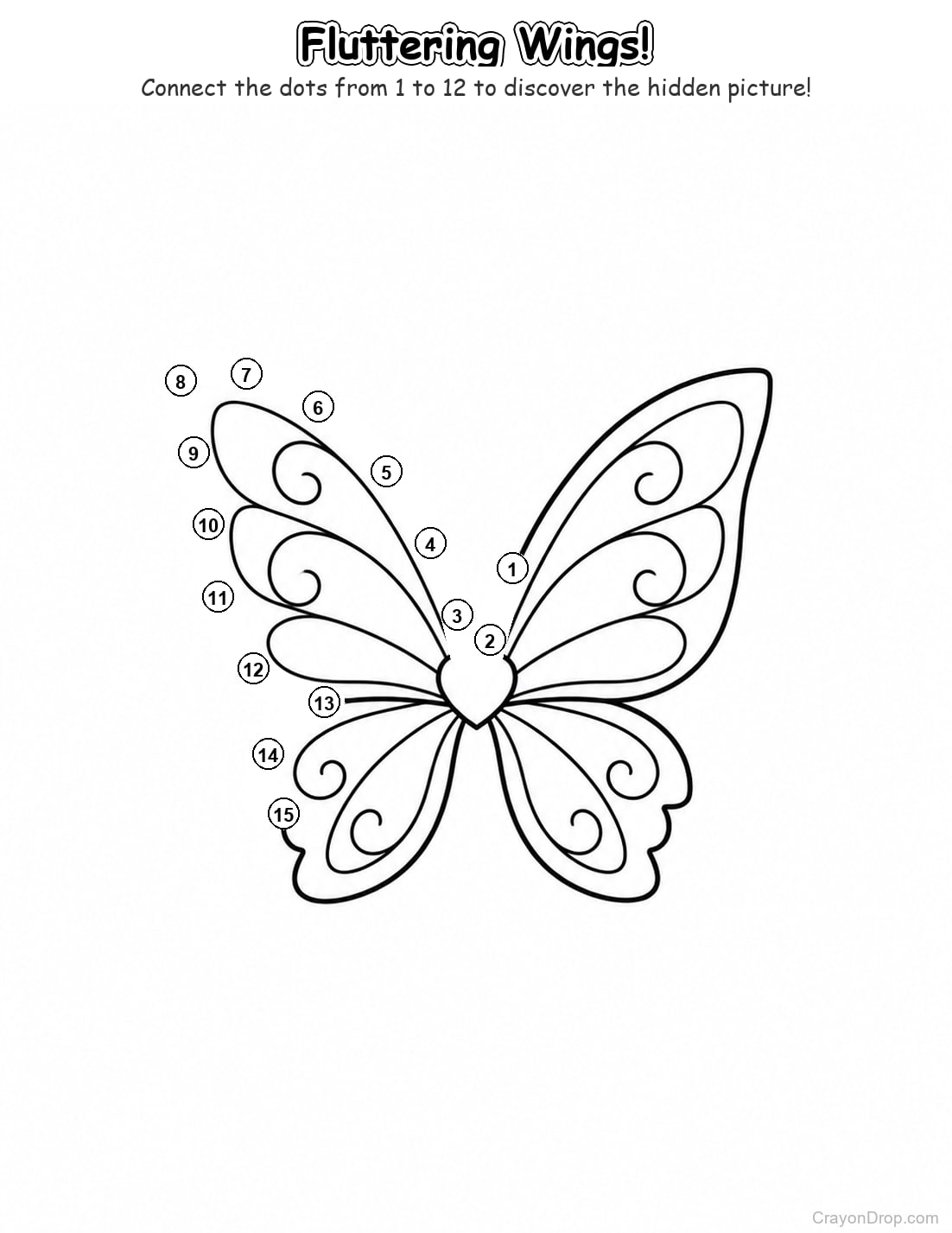Ap Fairies Connect Dots coloring page