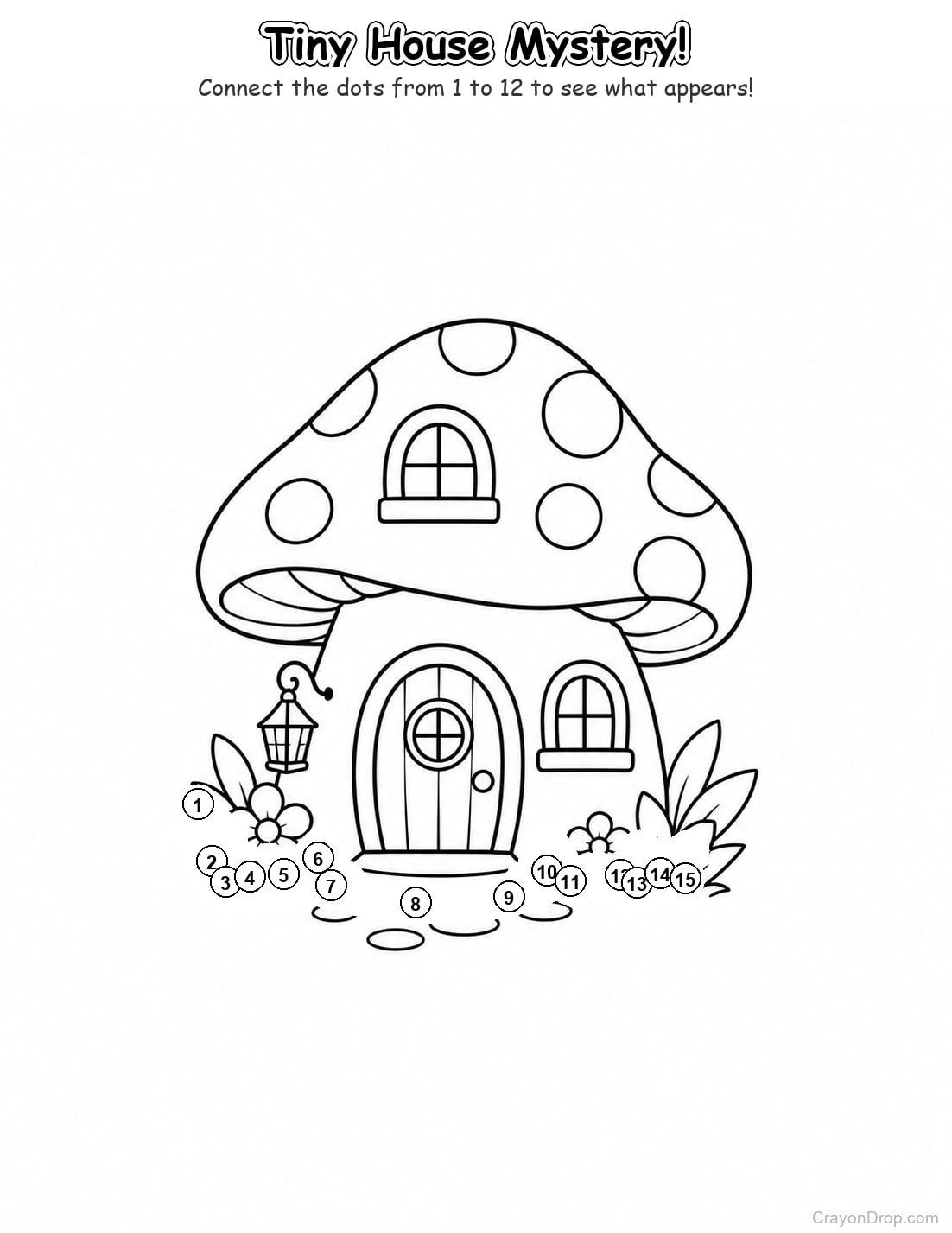 Ap Fairies Connect Dots coloring page