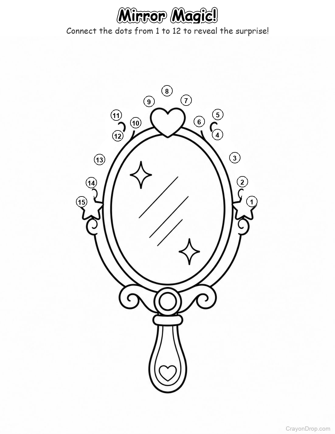 Ap Fairies Connect Dots coloring page