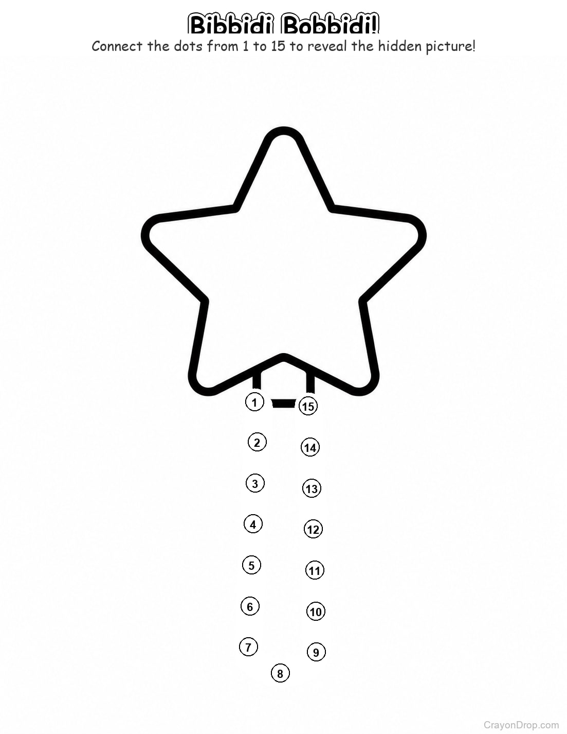 Ap Princess Connect Dots coloring page