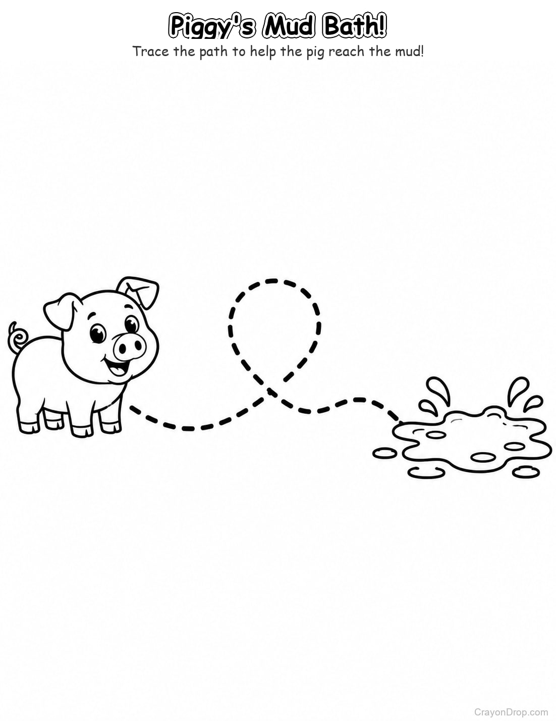 Ap Farm Trace Path coloring page
