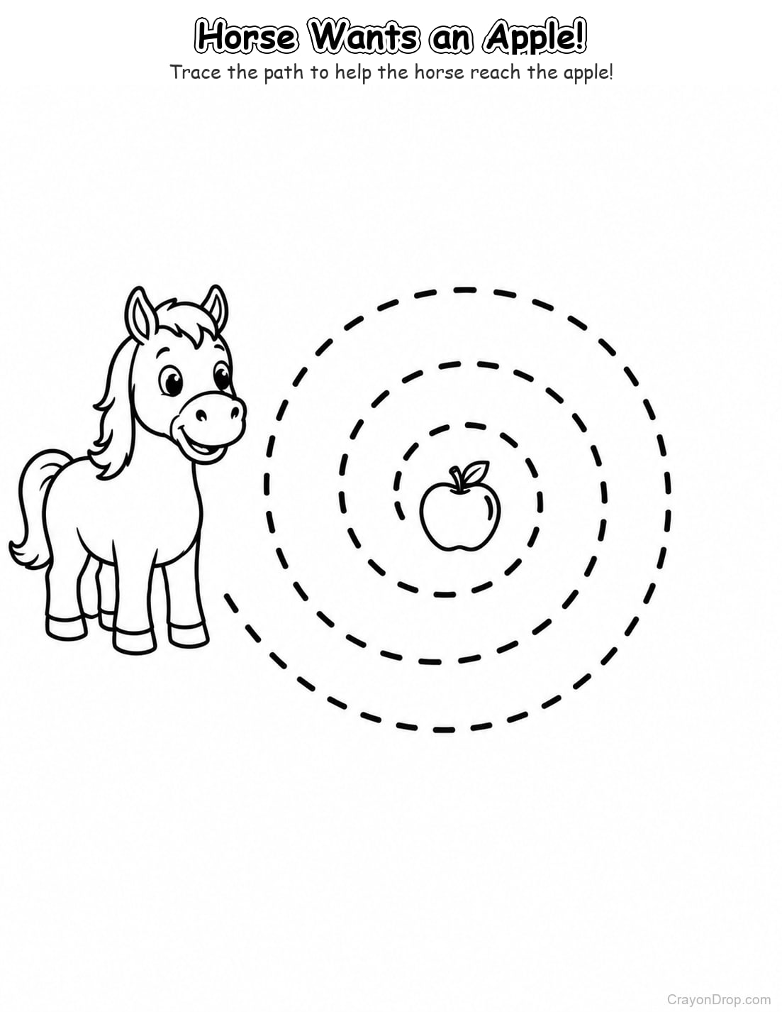 Ap Farm Trace Path coloring page