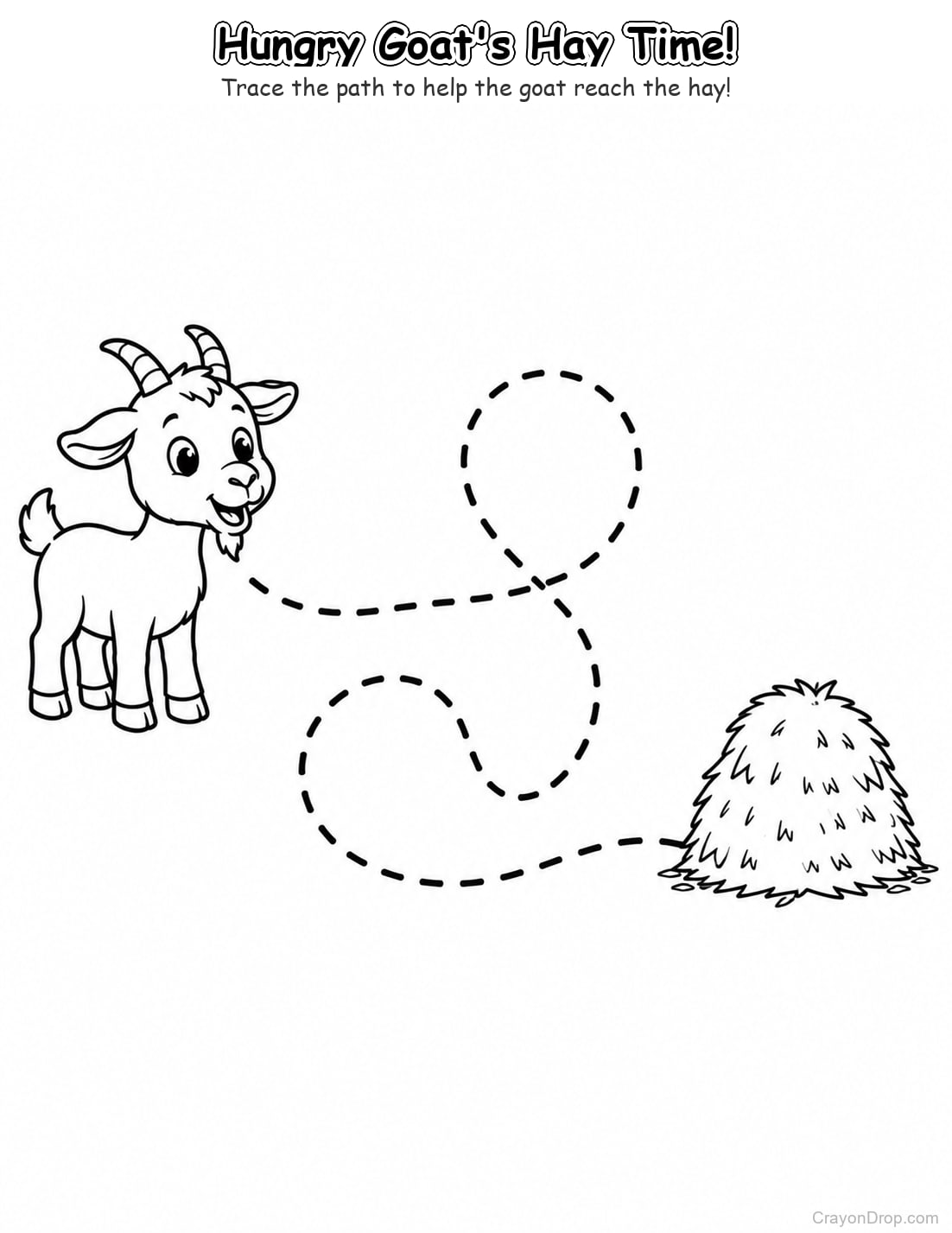 Ap Farm Trace Path coloring page