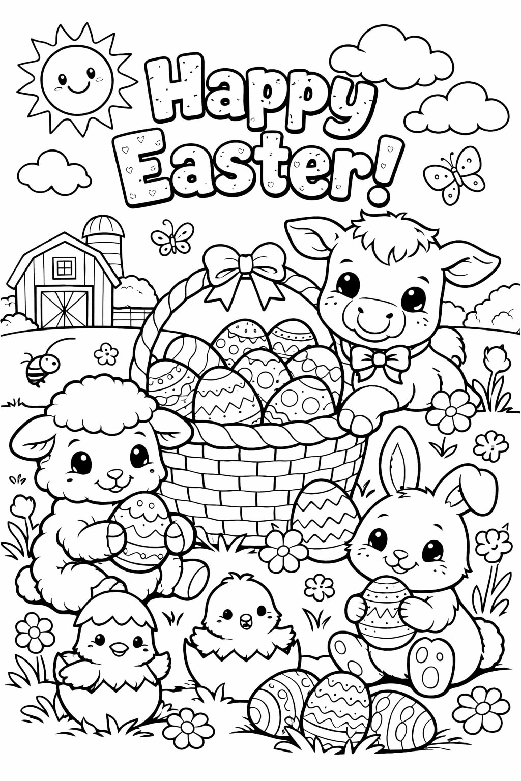 Farm Animals Easter(1)