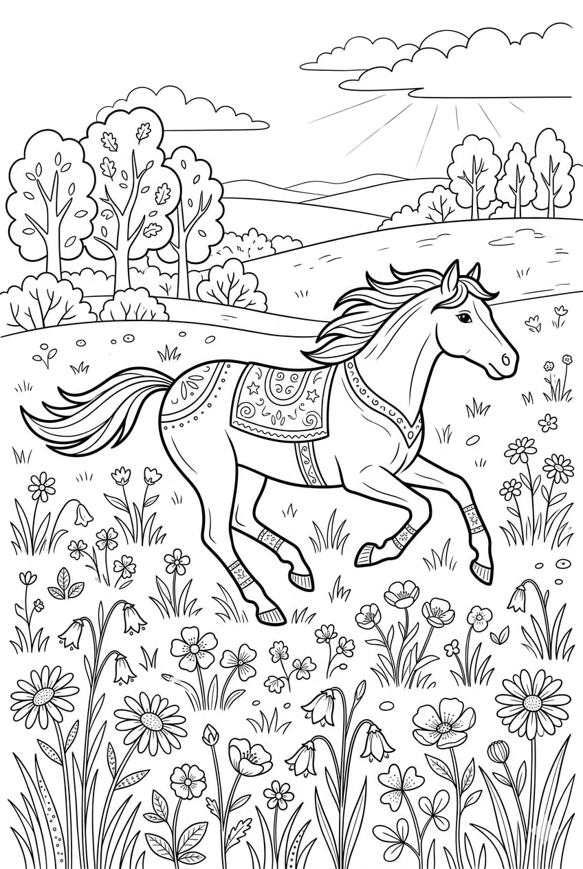 Caballo Galopando